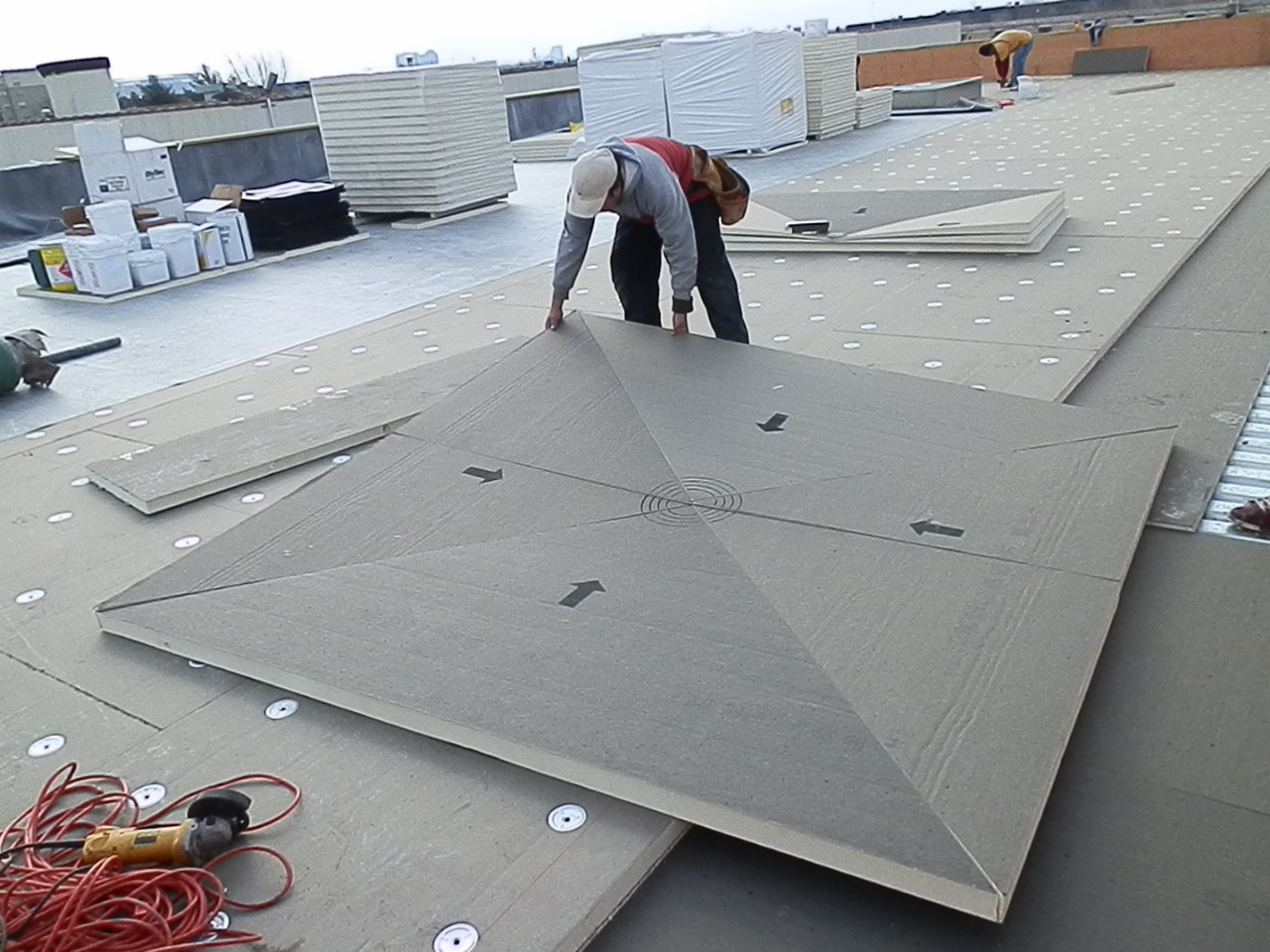 Insulation Recovery Board - commercial roofing in Richmond, VA